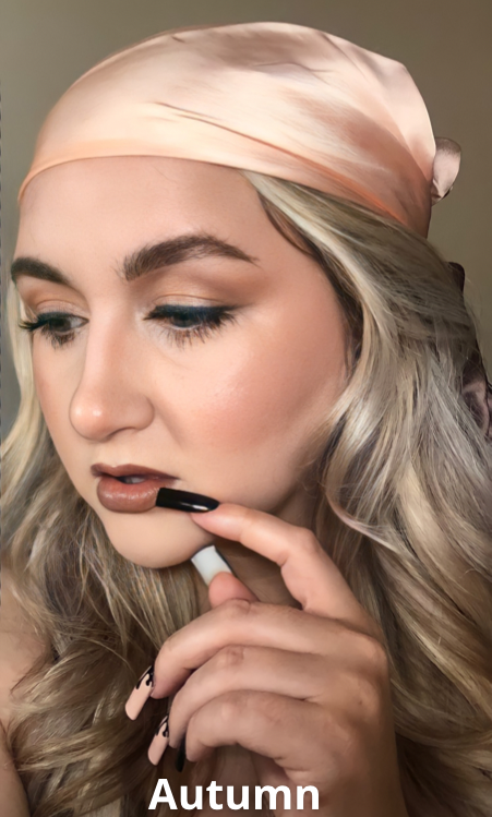 light and dark brown scarf