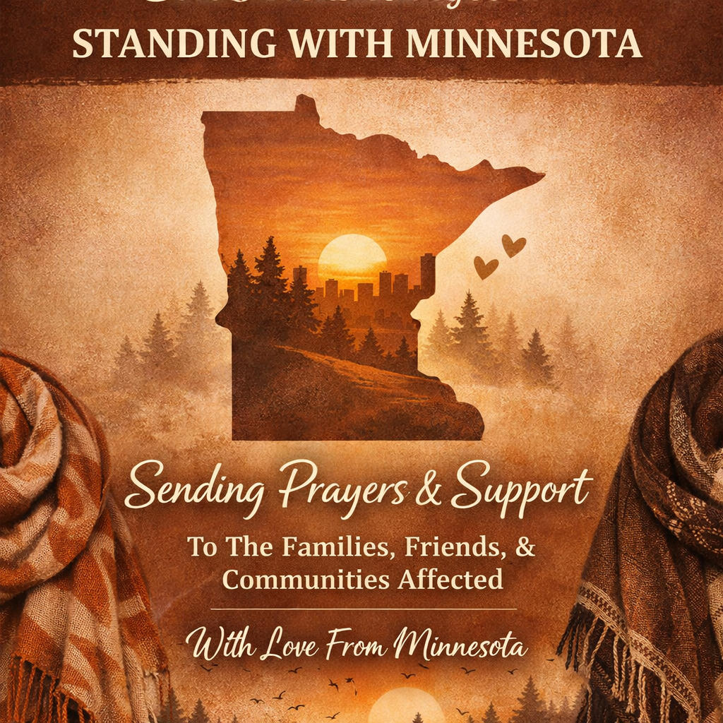 Wrapped In My Roots Standing with Minnesota