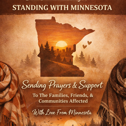 Wrapped In My Roots Standing with Minnesota