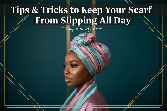 Tips & Tricks to Keep Your Scarf From Slipping All Day